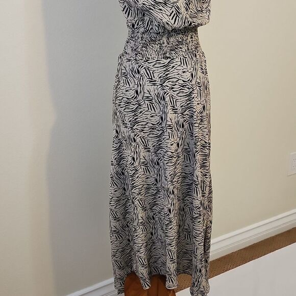 Veronica M zebra print maxi dress xs - Picture 5 of 8